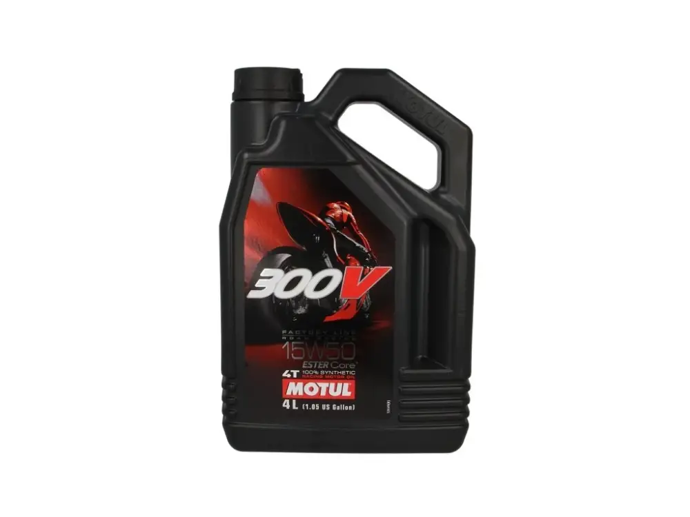 Motul 300V 4T Factory Line Road Racing 15W-50, 4L Must-Have