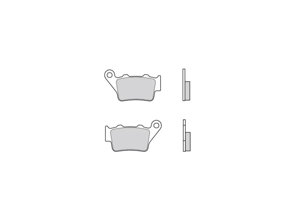 Speciální Cena Brembo 07BB02SP - brzdové destičky zadní