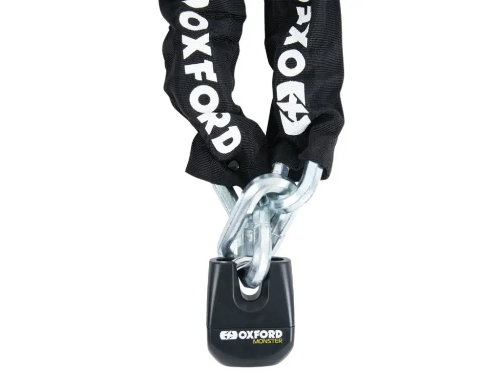 Horká Nabídka Řetězový zámek Oxford Monster, černý, 2m x 14mm