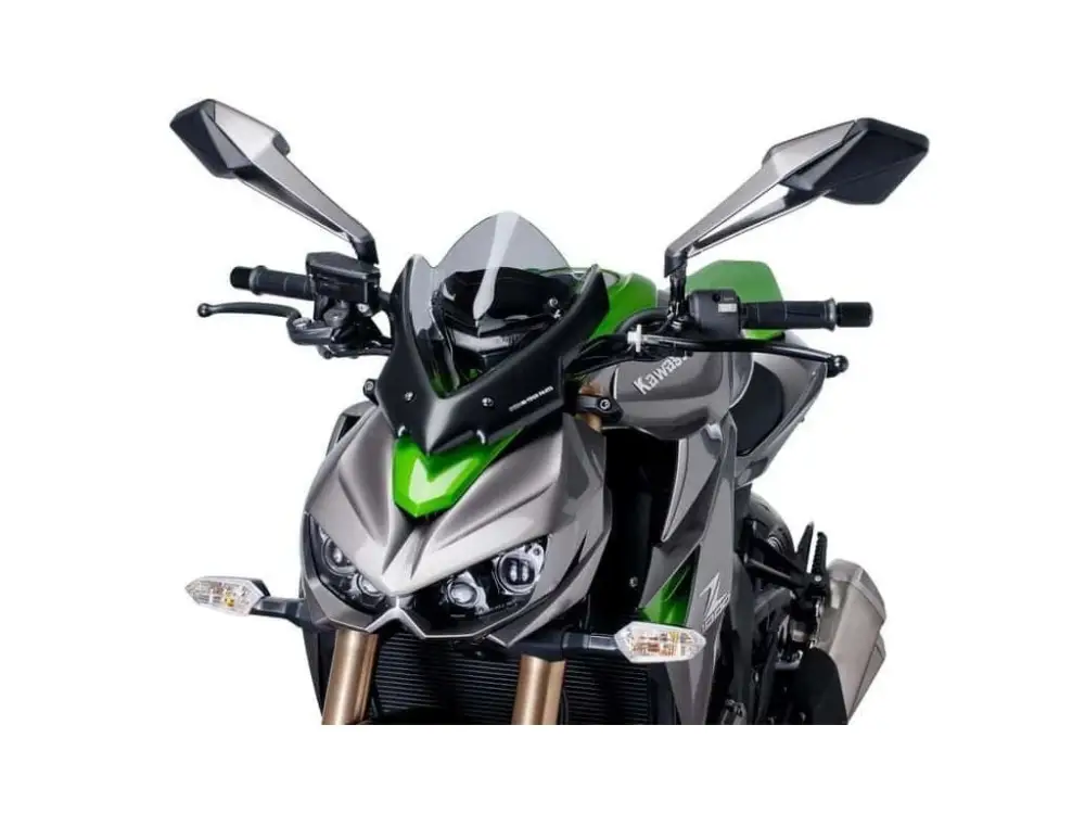 Sportovní plexi štít nové generace PUIG pro motocykl KAWASAKI Z 1000 Bezpečná Platba