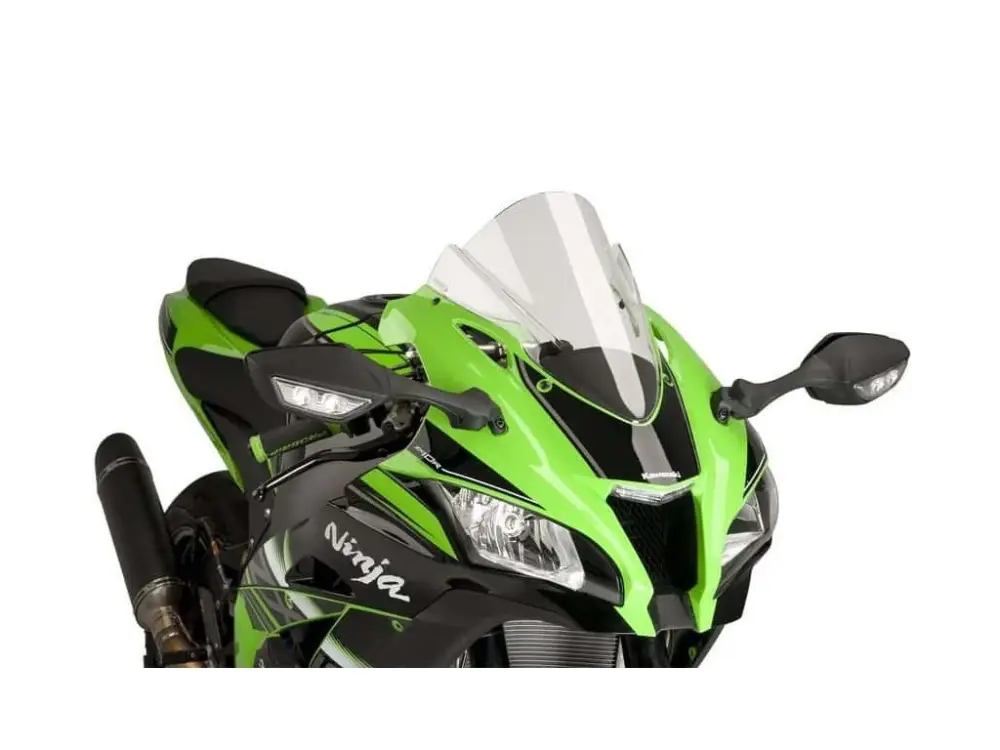 Puig Závodní plexi štít Kawasaki Zx10R 11-15 C/Tmavé kouřové Akční Cena