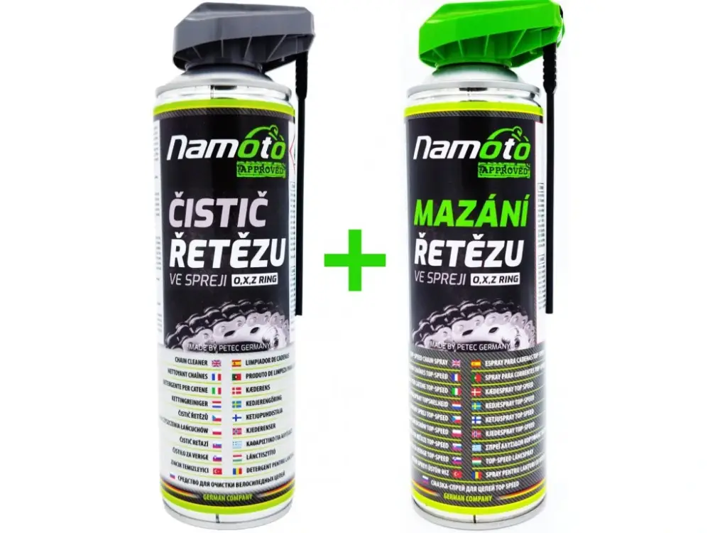 Sleva Sada čištění a mazaní řetězu Namoto