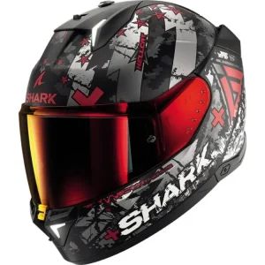 Integrální helma SHARK SKWAL I3 HELLCAT černá / červená / bílá Nakupujte Hned