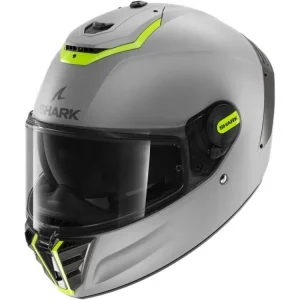 Integrální helma SHARK SPARTAN RS BLANK SP šedá / žlutá Autentický
