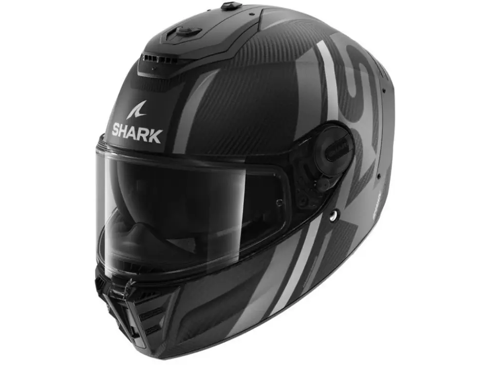 Must-Have Integrální helma SHARK SPARTAN RS CARBON SHAWN MATT černá / šedá