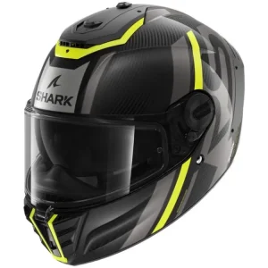 Značkový Integrální helma SHARK SPARTAN RS CARBON SHAWNčerná / šedá / žlutá