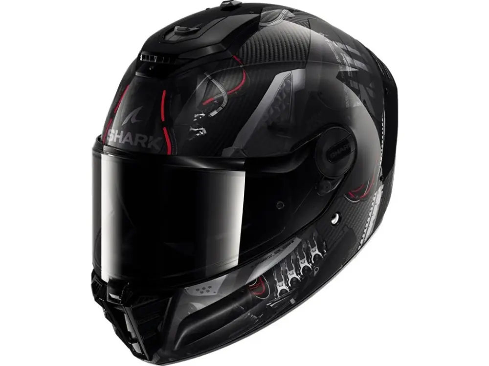 Omezená Nabídka Integrální helma SHARK SPARTAN RS CARBON XBOTčerná / červená