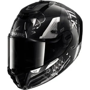 Integrální helma SHARK SPARTAN RS CARBON XBOTčerná / bílá Poslední Šance
