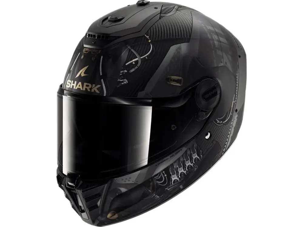 Top Prodej Integrální helma SHARK SPARTAN RS CARBON XBOT MATTčerná / zlatá