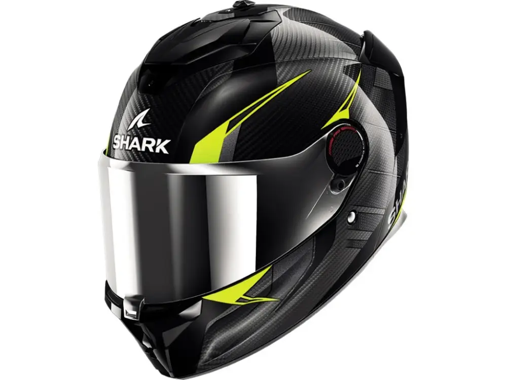 Integrální helma SHARK SPARTAN GT PRO KULTRAM CARBON černá / žlutá Nejlepší Volba