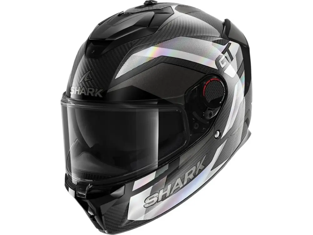 Zlevněný Integrální helma SHARK SPARTAN GT PRO RITMO CARBON černá / stříbrná