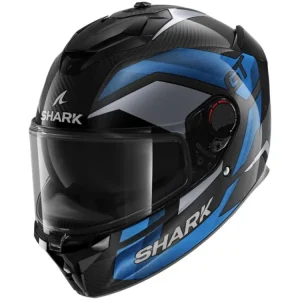Integrální helma SHARK SPARTAN GT PRO RITMO CARBON černá / modrá Pouze Dnes