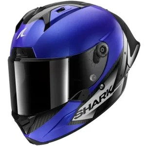 Integrální helma SHARK AERON GP BLANK SP barva: modrá / carbon Vrácení Zdarma