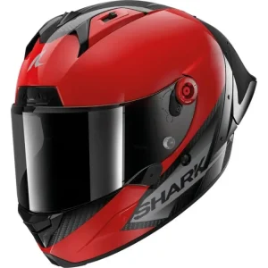 Integrální helma SHARK AERON GP BLANK SP barva: červená / carbon Cenová Bomba