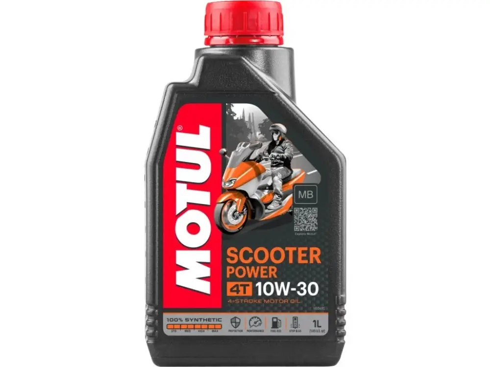 Motul Scooter Power 4T MB 10W-30 1 l - olej do skútru Vrácení Zdarma