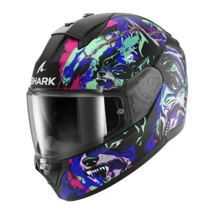 Odeslání Ihned Integrální helma Shark Ridill 2 RACING BEAST modrá, zelená