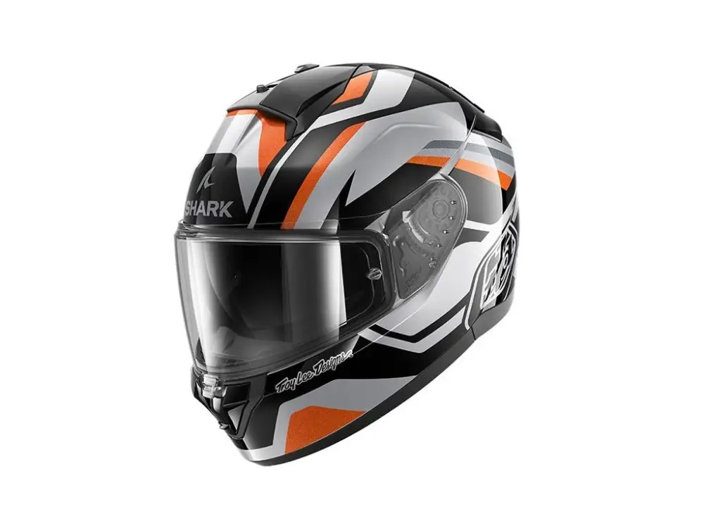 Integrální helma Shark Ridill 2 APEX TLD stříbrná červená černá Ihned K Objednání