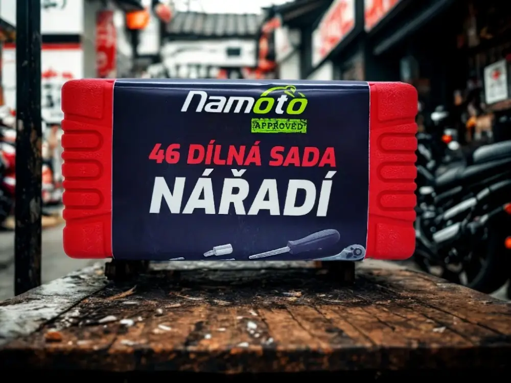 Sleva Sada nářadí 46 ks – ráčna, bity, imbusy, TORX