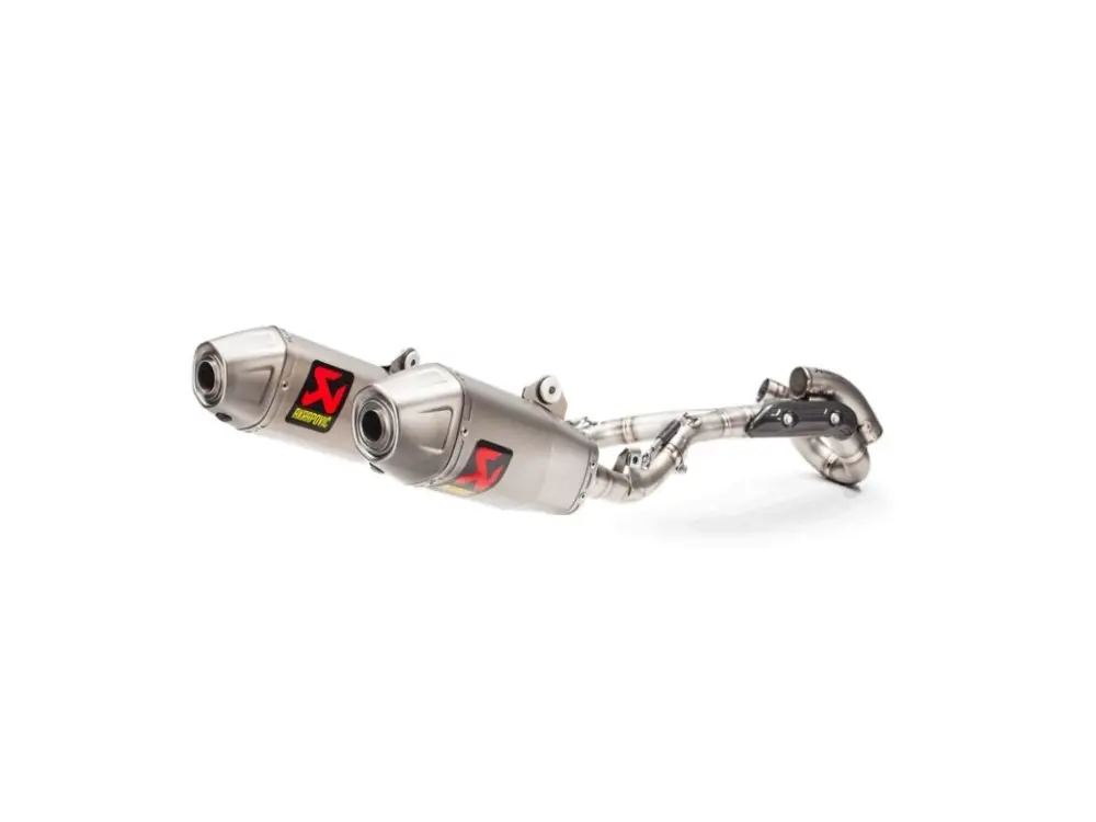 Tovární Cena Akrapovic Racing Line (Titanium) CRF 450 17- (Double silencer)