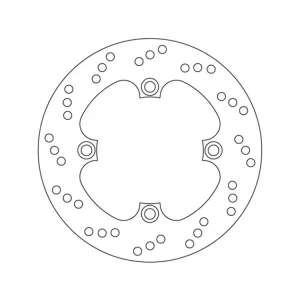 Brembo Serie Oro brzdový kotouč 68B40749 Výhodná Nabídka
