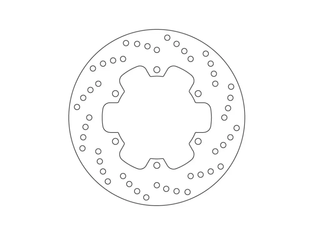 Oblíbený Brembo Serie Oro brzdový kotouč 68B40791