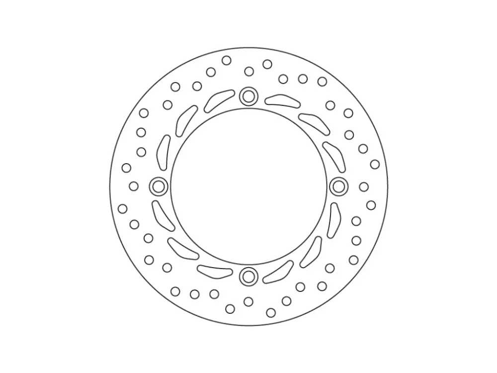 Nízká Cena Brembo Serie Oro brzdový kotouč 68B407A5