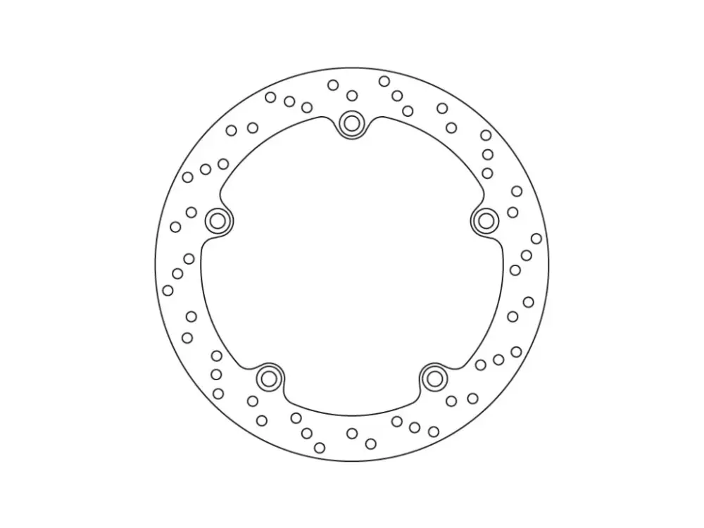 Brembo Serie Oro brzdový kotouč 68B407C8 Oblíbený