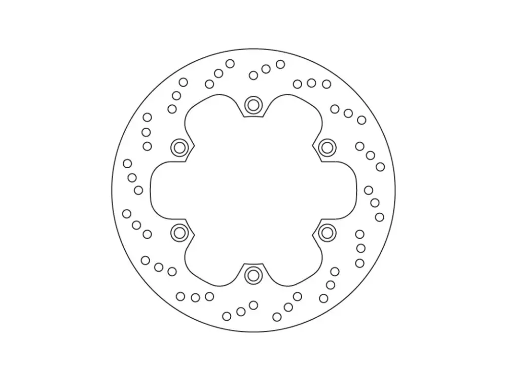 Brembo Serie Oro brzdový kotouč 68B407E9 Finální Výprodej