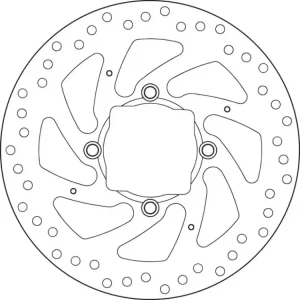 Brembo Serie Oro brzdový kotouč 68B407H2 Poslední Šance