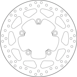 Brembo Serie Oro brzdový kotouč 68B407H5 Časově Omezené