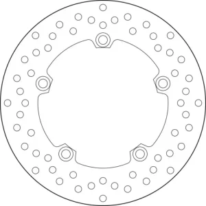 Brembo Serie Oro brzdový kotouč 68B407L0 Oblíbený