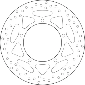 Brembo Serie Oro brzdový kotouč 68B407L2 Super Cena