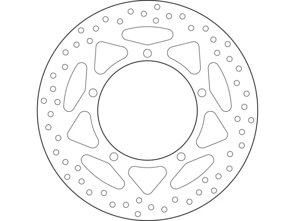 Brembo Serie Oro brzdový kotouč 68B407L2 Super Cena