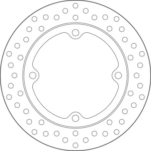 Brembo Serie Oro brzdový kotouč 68B407L9 Autentický