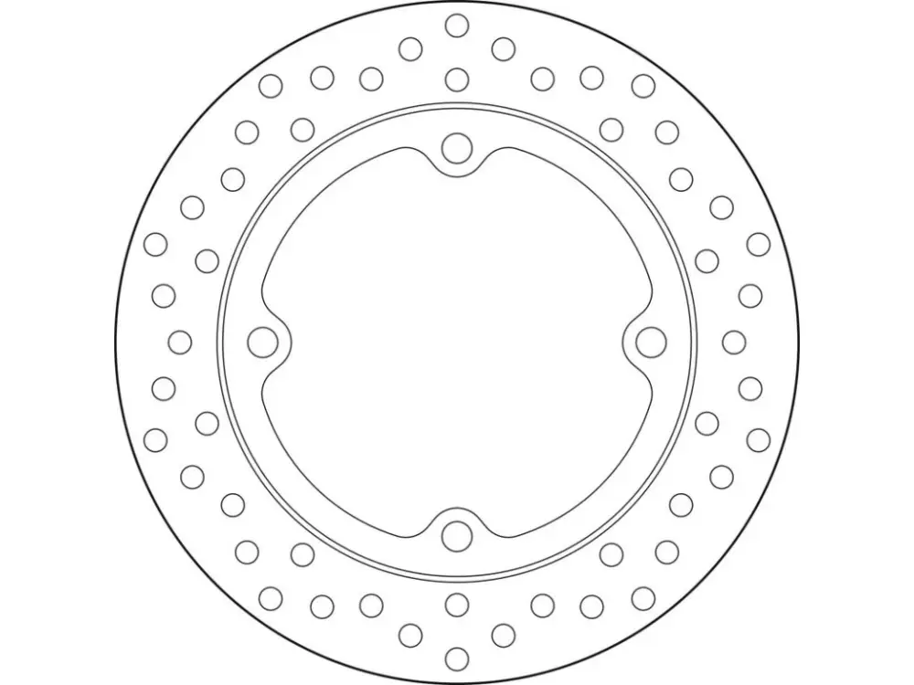 Brembo Serie Oro brzdový kotouč 68B407L9 Autentický