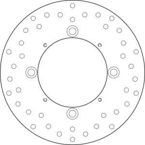 Brembo Serie Oro brzdový kotouč 68B407M0 Kup Teď