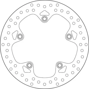 Brembo Serie Oro brzdový kotouč 68B407G9 Sezónní Sleva