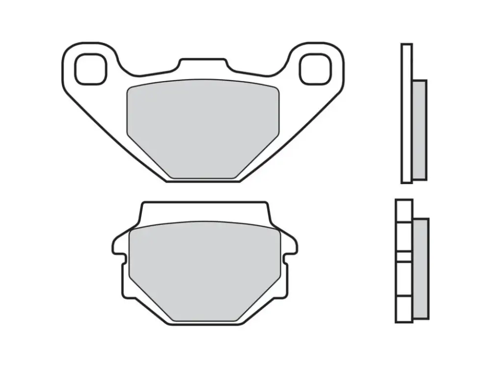 Levný Brembo Brzdové destičky OEM Carbon-Ceramic 07KS0432