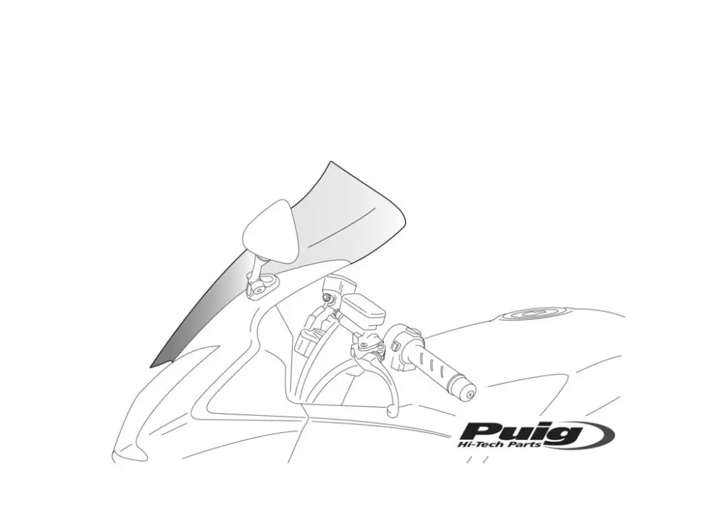 Puig Touring plexi štít Yamaha Fjr1300 01-05' C/Kouřové Nakupujte Hned