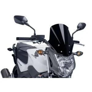 Autentický Puig Závodní plexi štít Honda Nc750S 14-18' C/Black