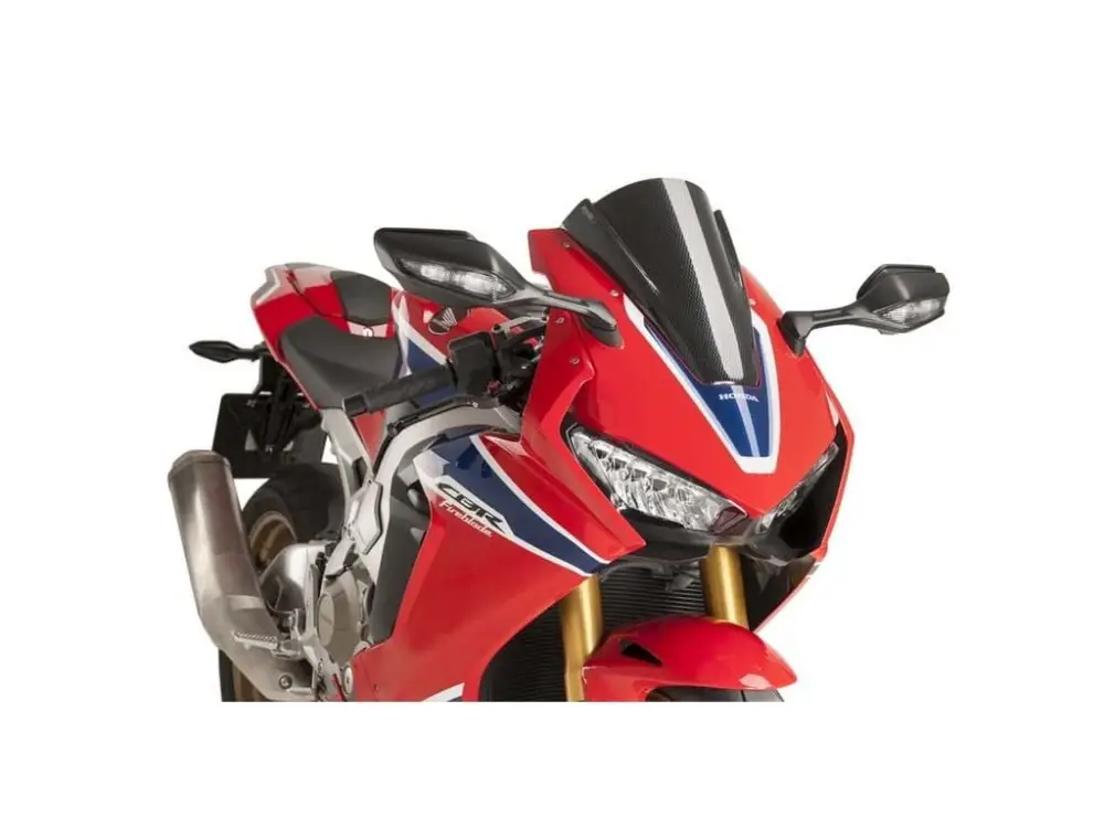 Puig Závodní plexi štít Honda Cbr1000Rr 17-18'' C/Carbon Loo Omezená Nabídka