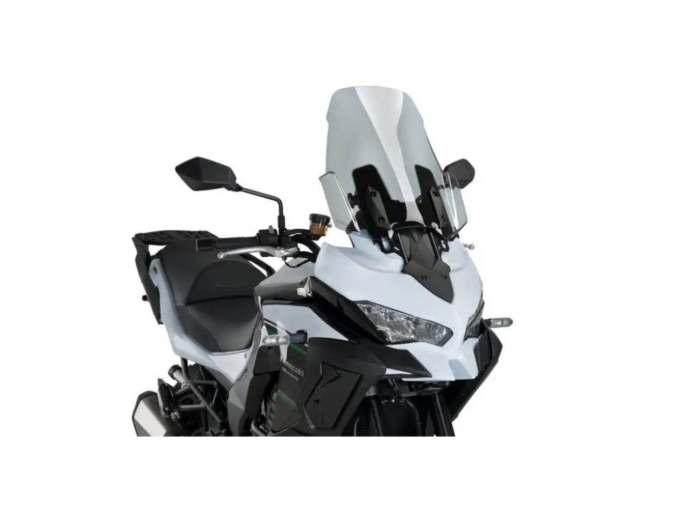 Sleva Puig Touring plexi štít Kawasaki Versys 650/1000 17- C/Kouřové