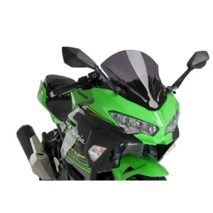 Puig Závodní plexi štít Kawasaki Ninja 400 18' C/Tmavé kouřové Akční Nabídka