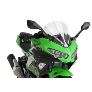 Vysoce Kvalitní Puig Závodní plexi štít Kawasaki Ninja 400 18' C/Čiré
