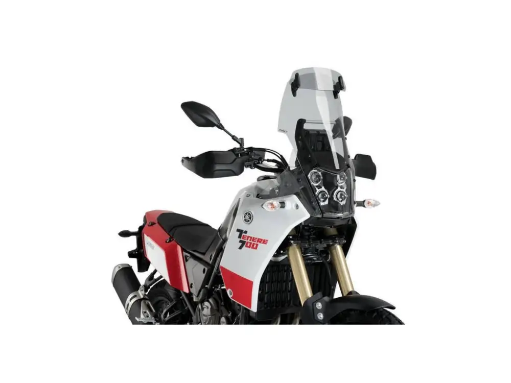 Víkendová Akce Puig Touring plexi štít C/Vis Yamaha Tenere 700 19' C/Kouřové
