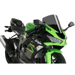 Puig R-Racer plexi štít Kawasaki Zx-6R 19' C/Tmavé kouřové Autentický