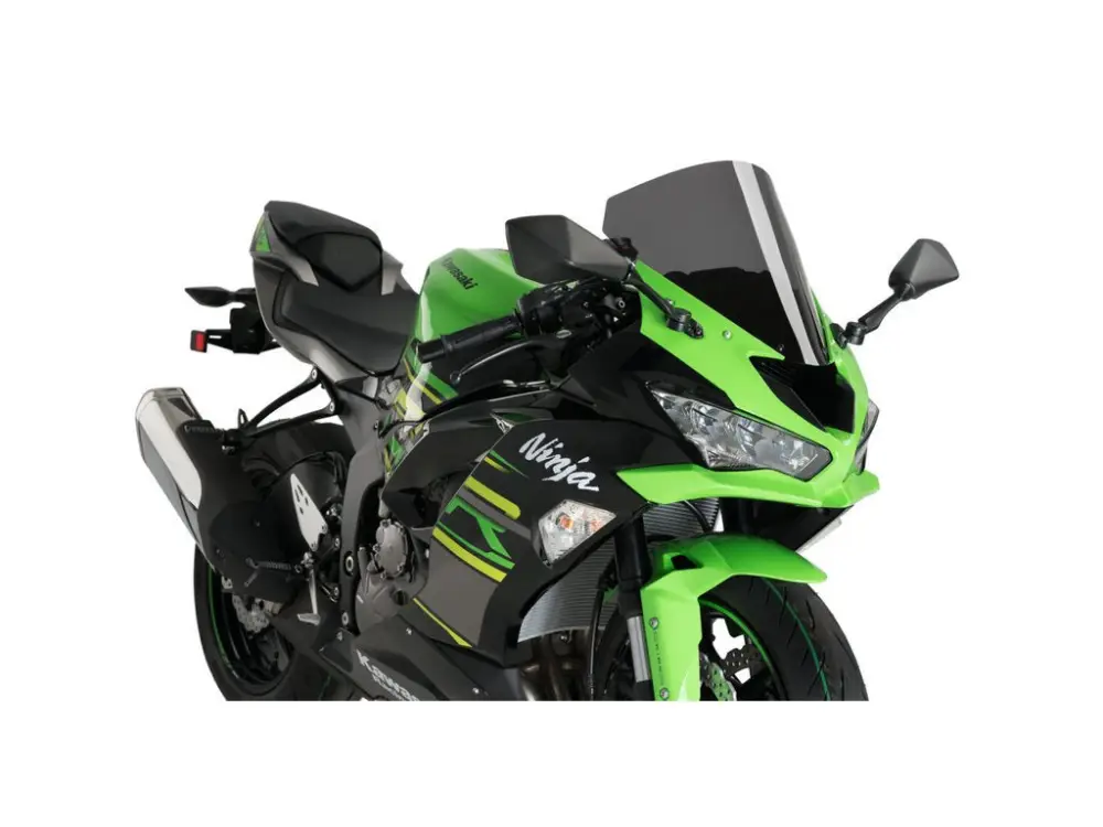 Puig R-Racer plexi štít Kawasaki Zx-6R 19' C/Tmavé kouřové Autentický