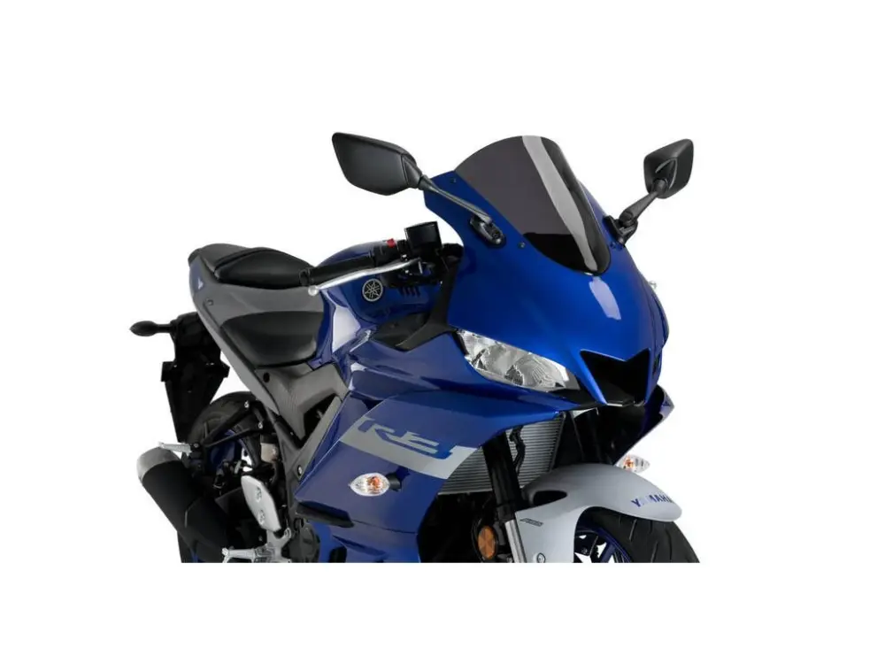 Nízká Cena Puig R-Racer plexi štít Yamaha Yzf-R3 19' C/Tmavé kouřové