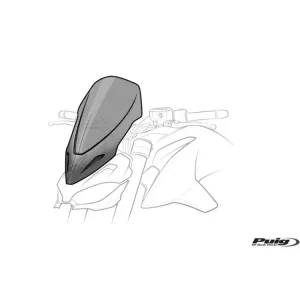 Časově Omezené Puig plexi štít Ng Touring F900R 20'- + Supports C/Dark