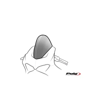 Vysoce Kvalitní Puig R-Racer plexi štít Aprilia Rs 660 21' C/Black